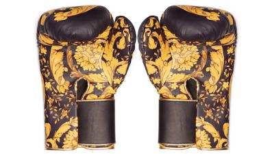 If These $3,714 Versace Boxing Gloves Don’t Make You Go To The Gym, Nothing Will