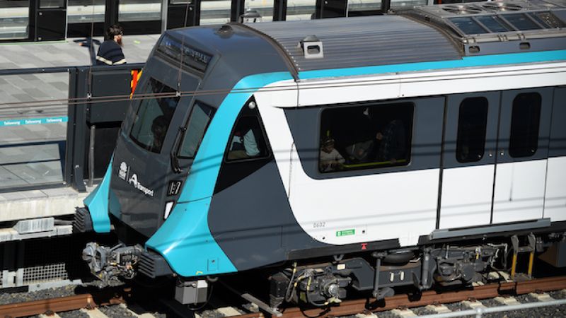 Sydney Metro Driverless Train Driven By Driver After Breakdown Near Epping