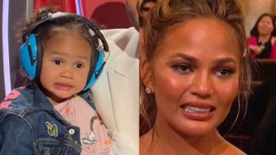 An Extremely Cute Luna Recreated Her Mama Chrissy Teigen’s Iconic Meme Face