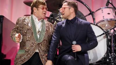 Elton John Won’t Stop Sending Taron Egerton Really Good ‘Rocketman’ Reviews