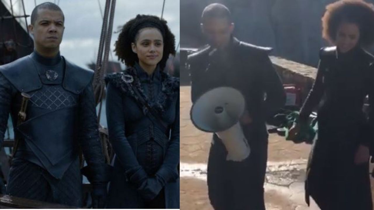 Grey Worm & Missandei Dancing To ‘My Boo’ On The ‘GoT’ Set Is So Wholesome