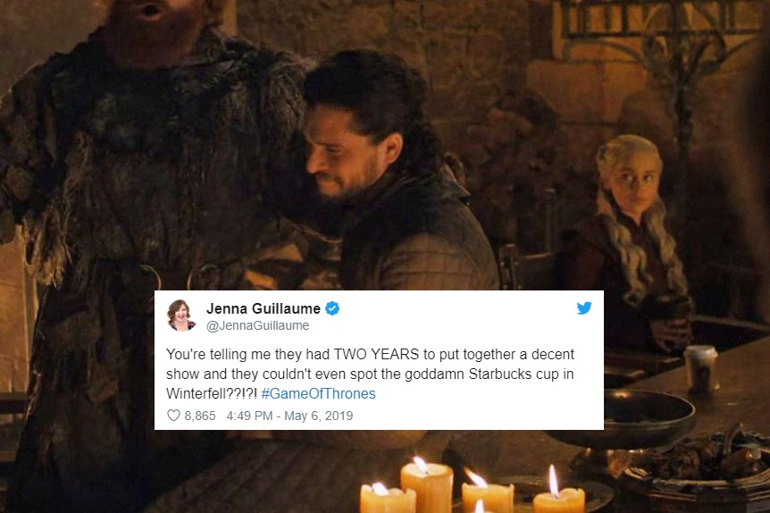 A $90 Mill Budget Didn't This Coffee Cup From Guest-Starring On ' GoT'