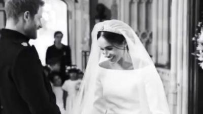 Prince Harry & Meghan Share New Wedding Snaps To Mark Their One Year 