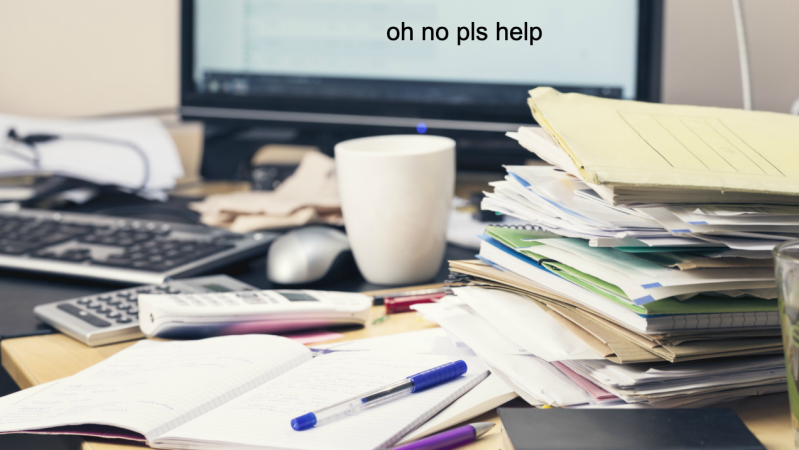 Show Us How Cluttered Your Desk Is & We’ll Send A Pro To Sort It Out For You