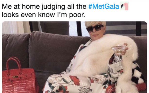 All The Funniest Memes & Tweets From The Met Gala 2019