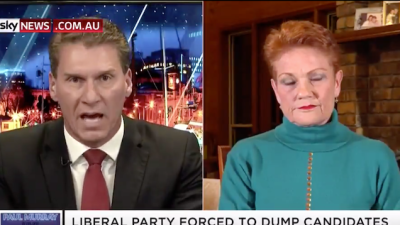 Duelling Shitheads Cory Bernardi & Pauline Hanson Had A Blow-Up On Sky News