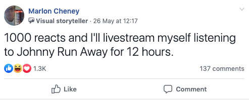 Some Aussie Guy Livestreamed Himself Listening To ‘Johnny Run Away’ For 12 Hours