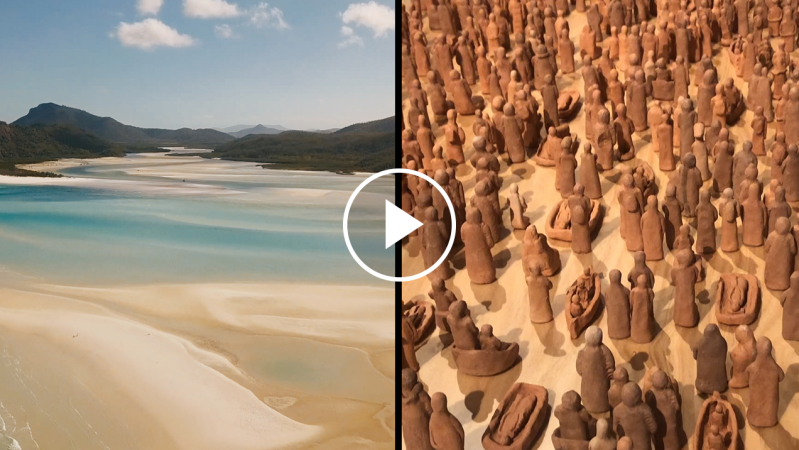 WATCH: Sailing The Whitsundays Vs. Getting Cultured