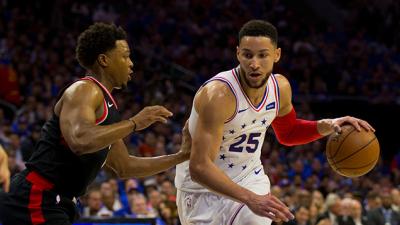 Ben Simmons May Or May Not Have Elbowed Kyle Lowry In The Ol’ Jatz Crackers