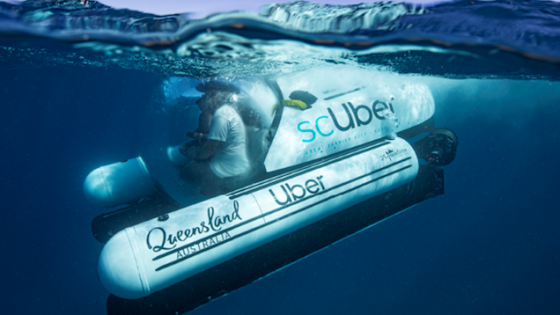 Uber Has, No Joke, Started scUber For Submarine Rides At The Barrier Reef