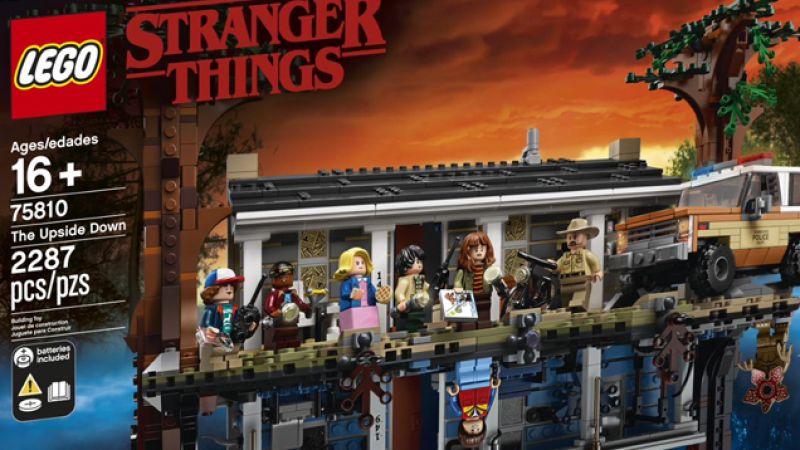 ‘Stranger Things’ Is Copping A Wild LEGO Set That Includes The Upside Down