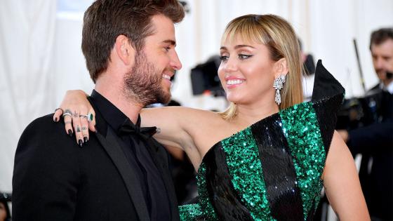 Miley Cyrus And Liam Hemsworth Loved Up At Met Gala After Recent Mariage