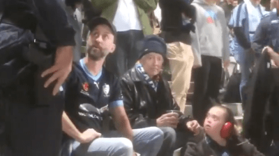 A-League Fans Booted From Match After Man Takes Daughter To Disabled Toilet