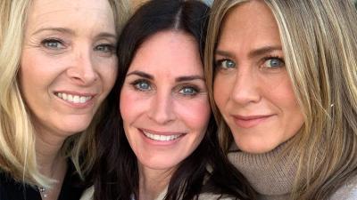 Friends’ Gals Reunite, Mel B Backpedals & More Pop Culture Tea Of Late