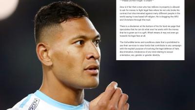 There’s Now A Change.Org Petition To Get Israel Folau Booted Off GoFundMe