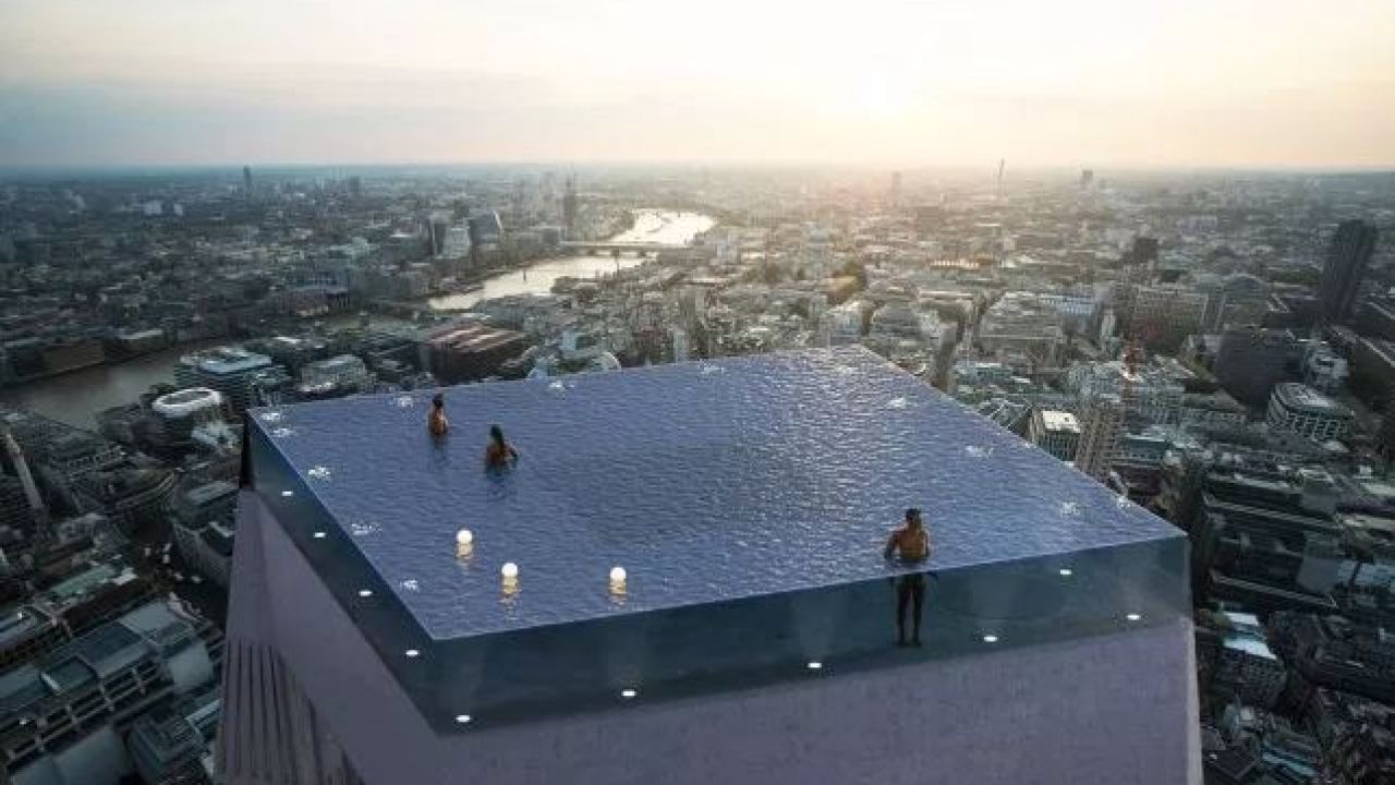London’s Getting A 360-Degree Infinity Pool On Top Of A Damn Skyscraper