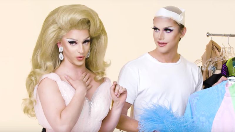 Watch In Awe As Antoni Porowski Gets A Makeover From Drag Race’s Miz Cracker