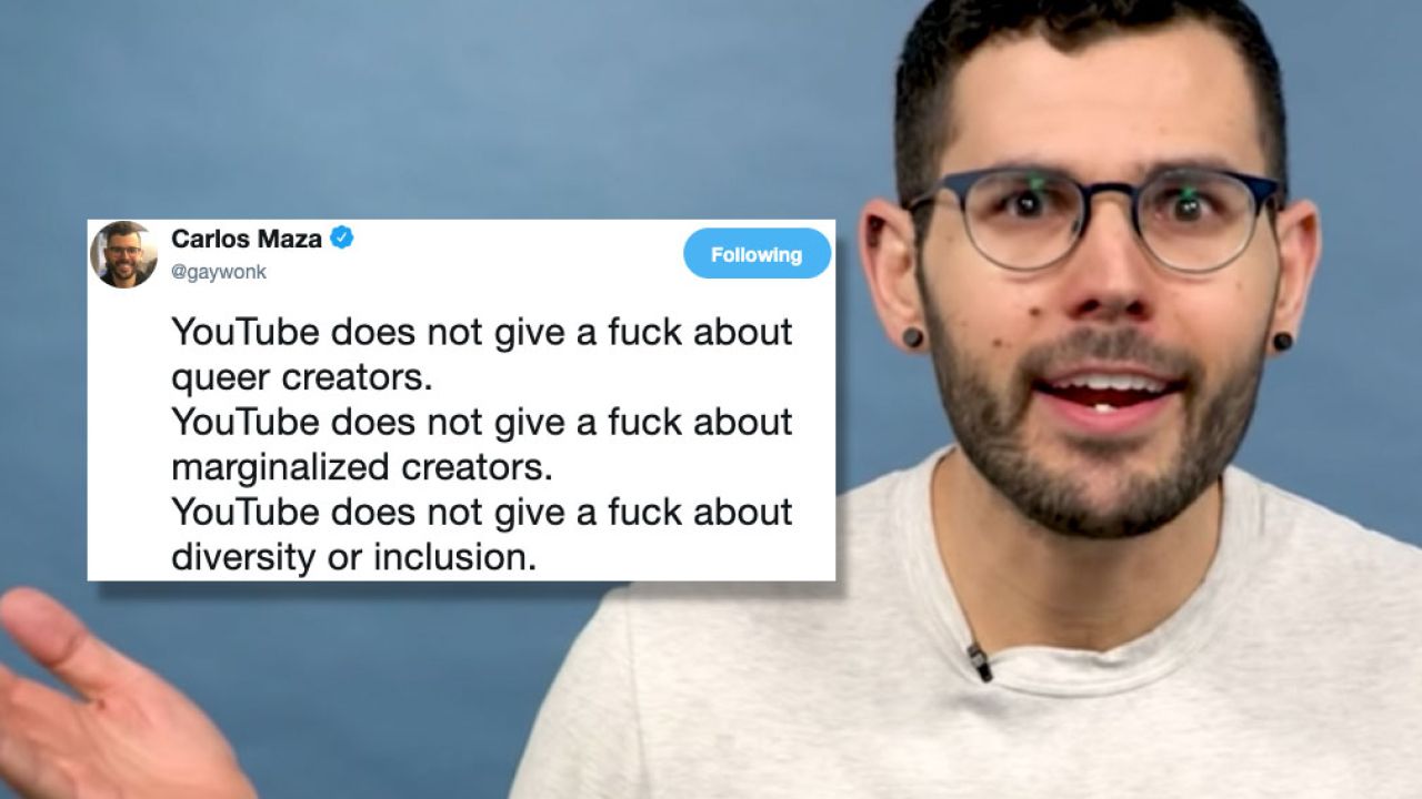 YouTube Won’t Be Punishing A Creator Accused Of Harassment And Homophobia