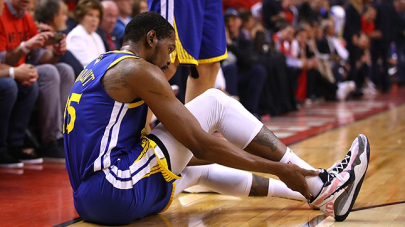 Kevin Durant’s Achilles Snapped Like A Twig & The Footage Is Sickening