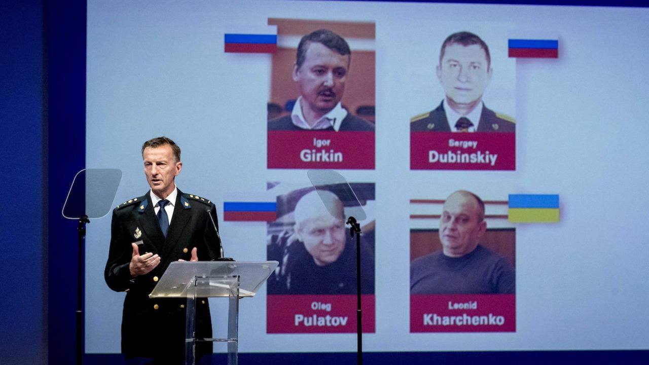 Four Men Charged With Murder Over Downing Of Malaysia Airlines Flight MH17