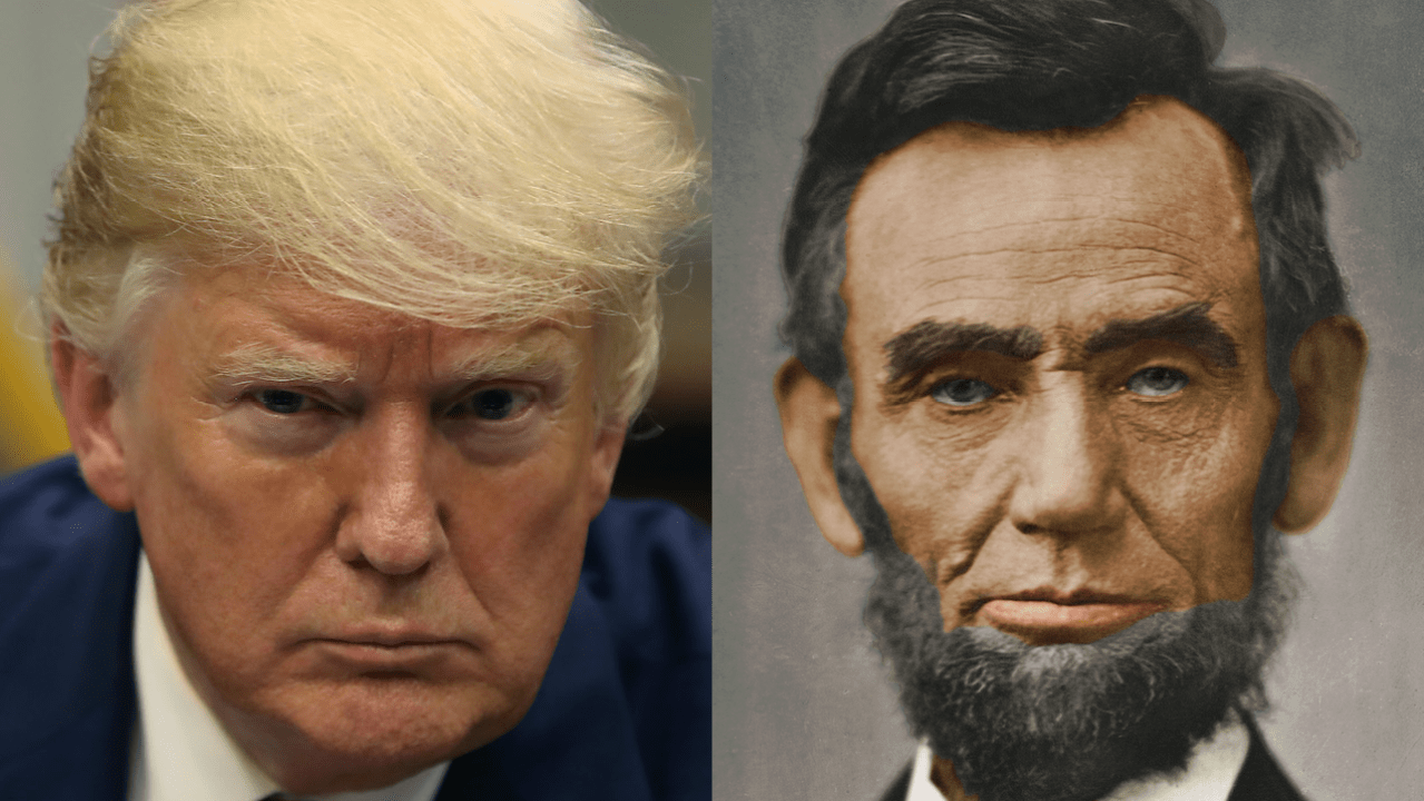 Trump Reckons He’s Copped It Worse Than Abraham Lincoln, The President Who Died