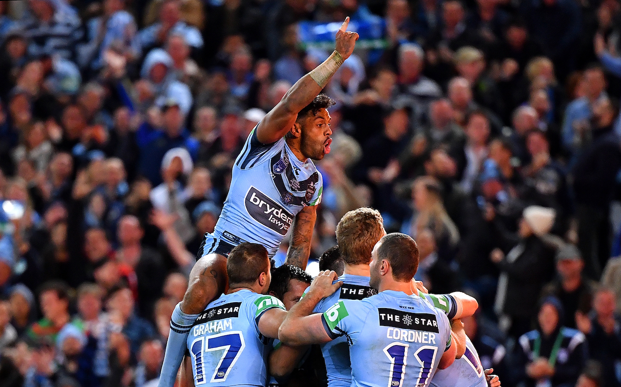 State of Origin game 3 clinched by the Blues.