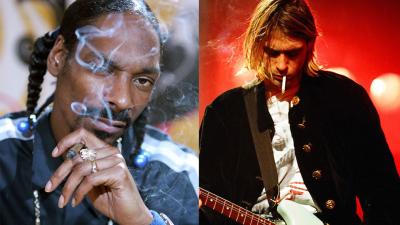 Does Snoop Dogg Believe This Doctored Sesh Selfie With Kurt Cobain Actually Happened?