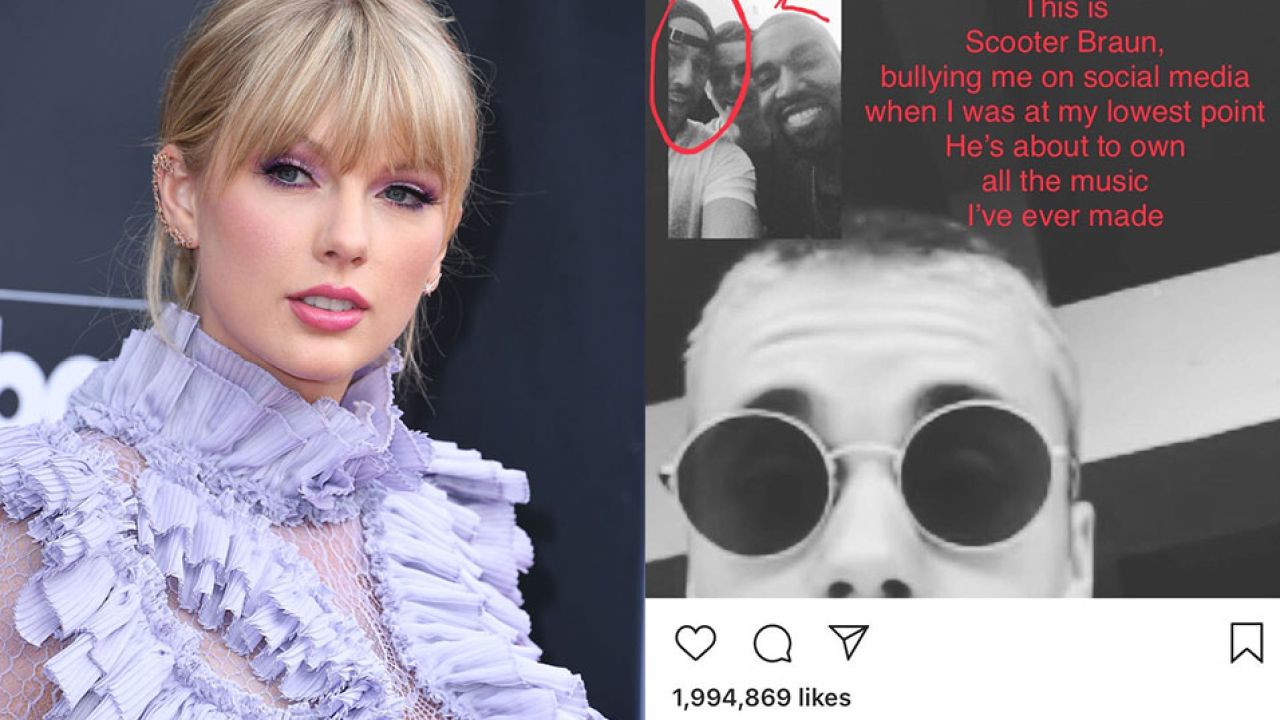 Taylor Swift Raises Holy Hell In Blog Post After “Bully” Scooter Braun Acquires Her Music