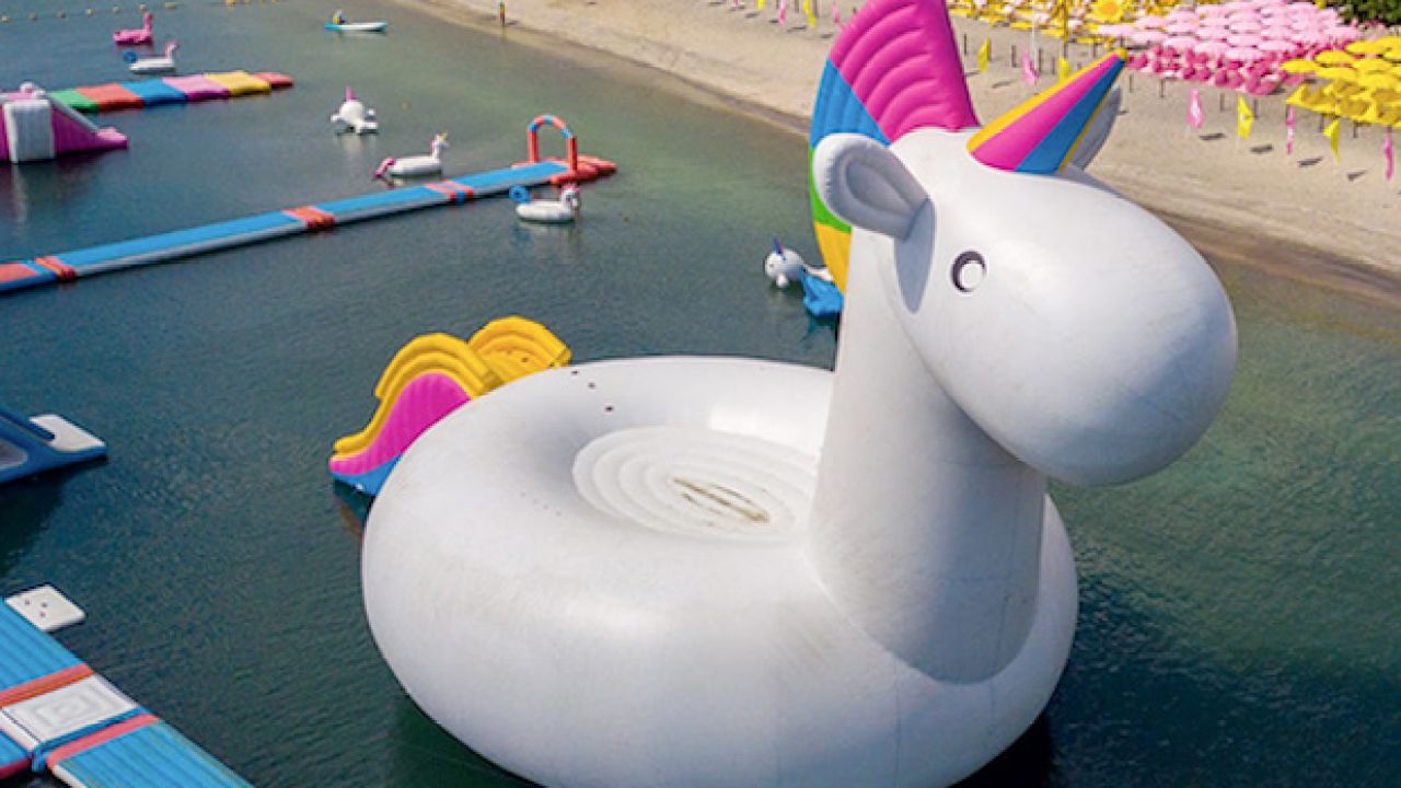 The World’s Largest Inflatable Unicorn Is A) Terrifying & B) Coming To Australia