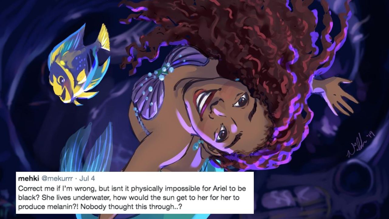 Racists Are Trying To Scientifically Prove Why Ariel, A Fictional Mermaid, Can’t Be Black