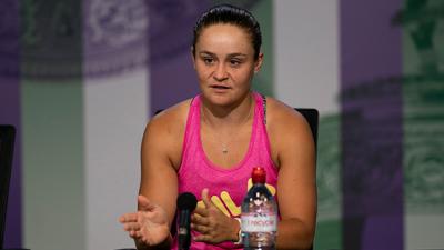 Ash Barty, Legend, Had One Final Disney Quote For Reporters At Wimbledon