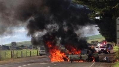 SA Man Dies After Doing A Burnout In Front Of Police, Speeding Off, And Crashing Into Tree