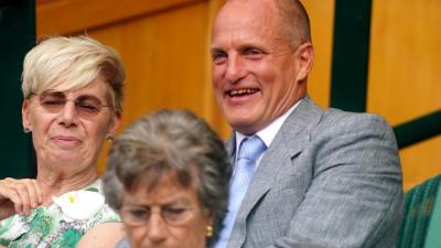 Footage Of Woody Harrelson Watching Wimbledon Is The Sunday Meme You Need