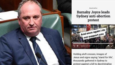 Barnaby Joyce’s Daughter Called Him The Fuck Out On Instagram ‘Coz Even She’s Had Enough