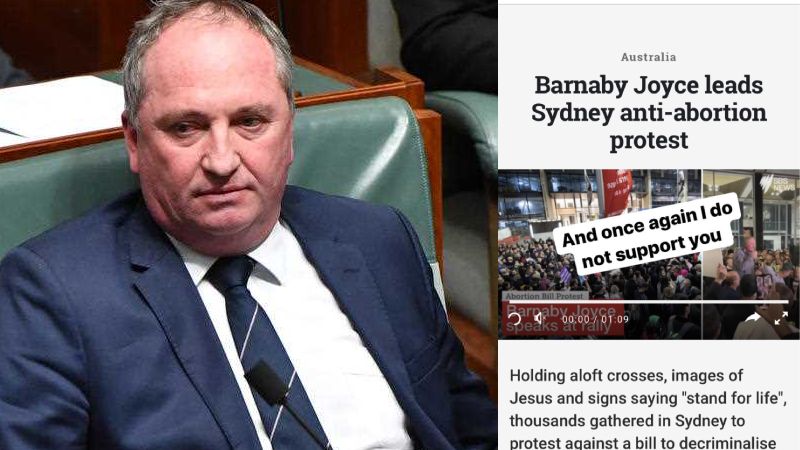 Barnaby Joyce’s Daughter Called Him The Fuck Out On Instagram ‘Coz Even She’s Had Enough