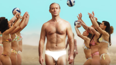 Jude Law Wearing Budgie Smugglers In ‘The New Pope’ Trailer Will Convert You