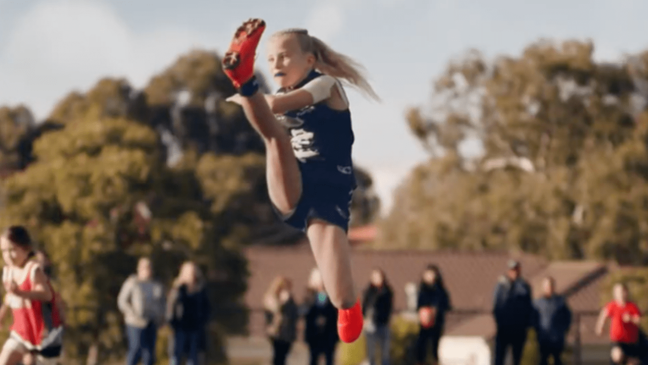The Blessed AFL Mini Legends Are Back & Tiny Tayla Harris Could Kick My Face Off