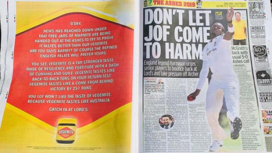 Vegemite Ruthlessly Trolled England By Hanging Shit On Marmite In A Full-Page Ad