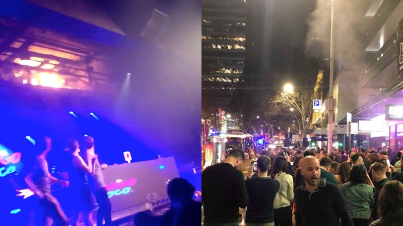 Hundreds Evacuate After Fire Breaks Out At Prominent Melbourne Nightclub