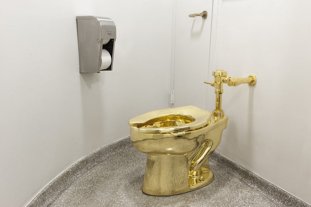 Gold Toilet