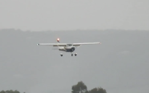 Student pilot lands plane after instructor passes out mid-flight.