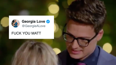 Georgia Love Had At Least One Feeling About Matt’s Shithouse Decision On Tonight’s ‘Bachie’