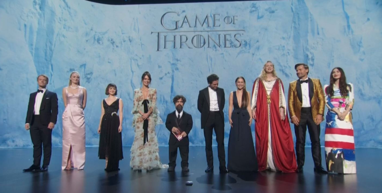 Game of Thrones' Cast Reunites Onstage to Present at 2019 Emmys
