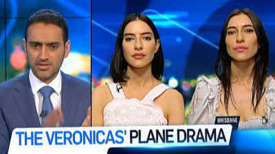 Waleed Aly Jabs The Veronicas Over Their Edited Qantas Footage During ‘The Project’ Interview