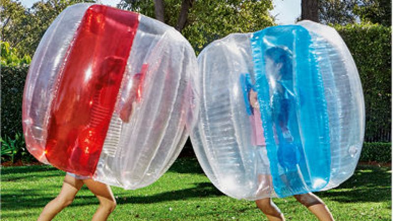 Aldi’s Slingin’ $30 Inflatable Bubble Balls, So Catch Me Rolling Away From All My Problems