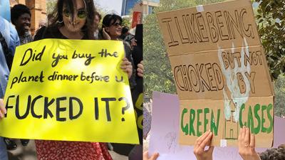 Cop The Best & Spiciest Signs From The Seriously Massive Sydney Climate Strike