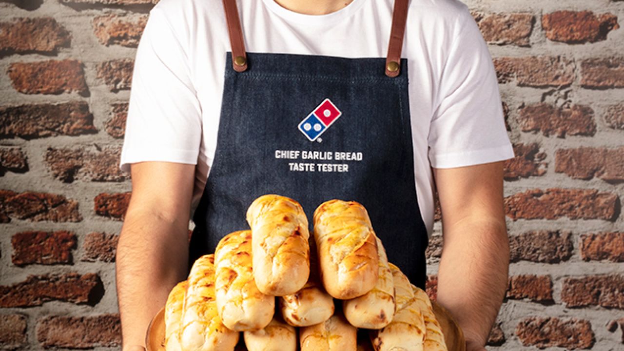 Domino’s (Yes) Wants To Pay You (YES) To Eat Garlic Bread For Them (YES!!!)