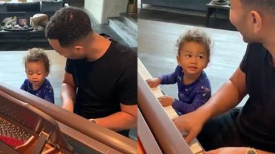 Let This Duet Between John Legend & Son Miles Undoubtably Soothe Your Sunday Hangover