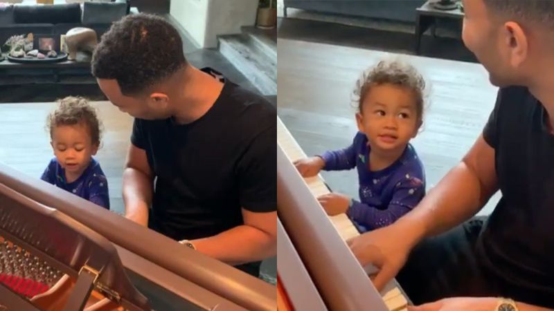 Let This Duet Between John Legend & Son Miles Undoubtably Soothe Your Sunday Hangover