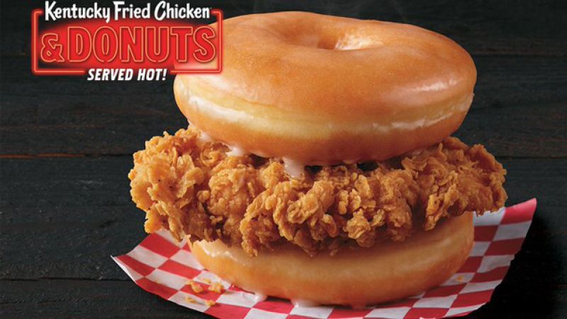 KFC US Is Testing A Chook Sanga With Donut Buns & Finger-Fuck Me Up, Colonel